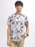 Iconic Men Multi Printed Spread Collar Short Sleeves Shirt