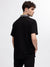 Just Cavalli Black Fashion Logo Regular Fit Polo T-Shirt