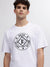 Just Cavalli White Fashion Logo Regular Fit T-Shirt