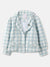 Elle Girls Blue Checked Blazer