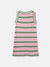 Elle Kids Multi Knitted V Neck Dress