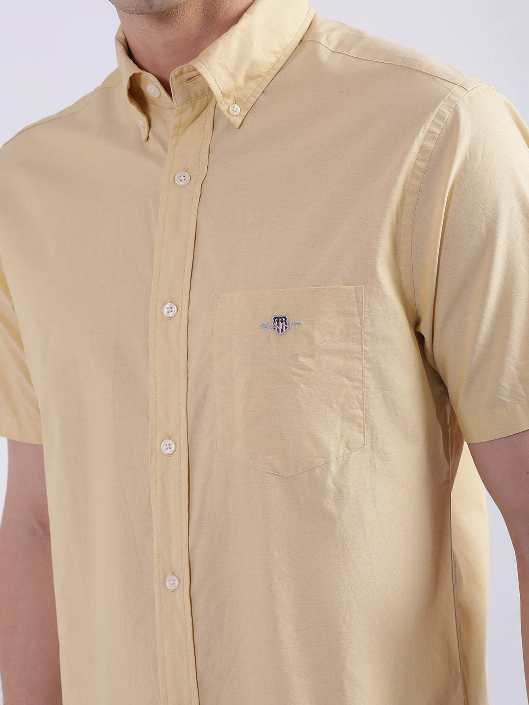 Gant Yellow Fashion Regular Fit Shirt