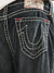 True Religion Super T Straight Blue Mid Rise Jeans