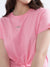 Dkny Pink Fashion Regular Fit T-Shirt