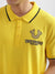 True Religion Yellow Fashion Logo Regular Fit Polo T-Shirt