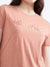 Dkny Coral Fashion Logo Regular Fit T-Shirt