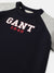 Gant Boys Navy Colour-blocked Round Neck Full Sleeves Sweatshirt