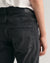 Gant Boys Black Washed Mid-Rise Slim Fit Jeans