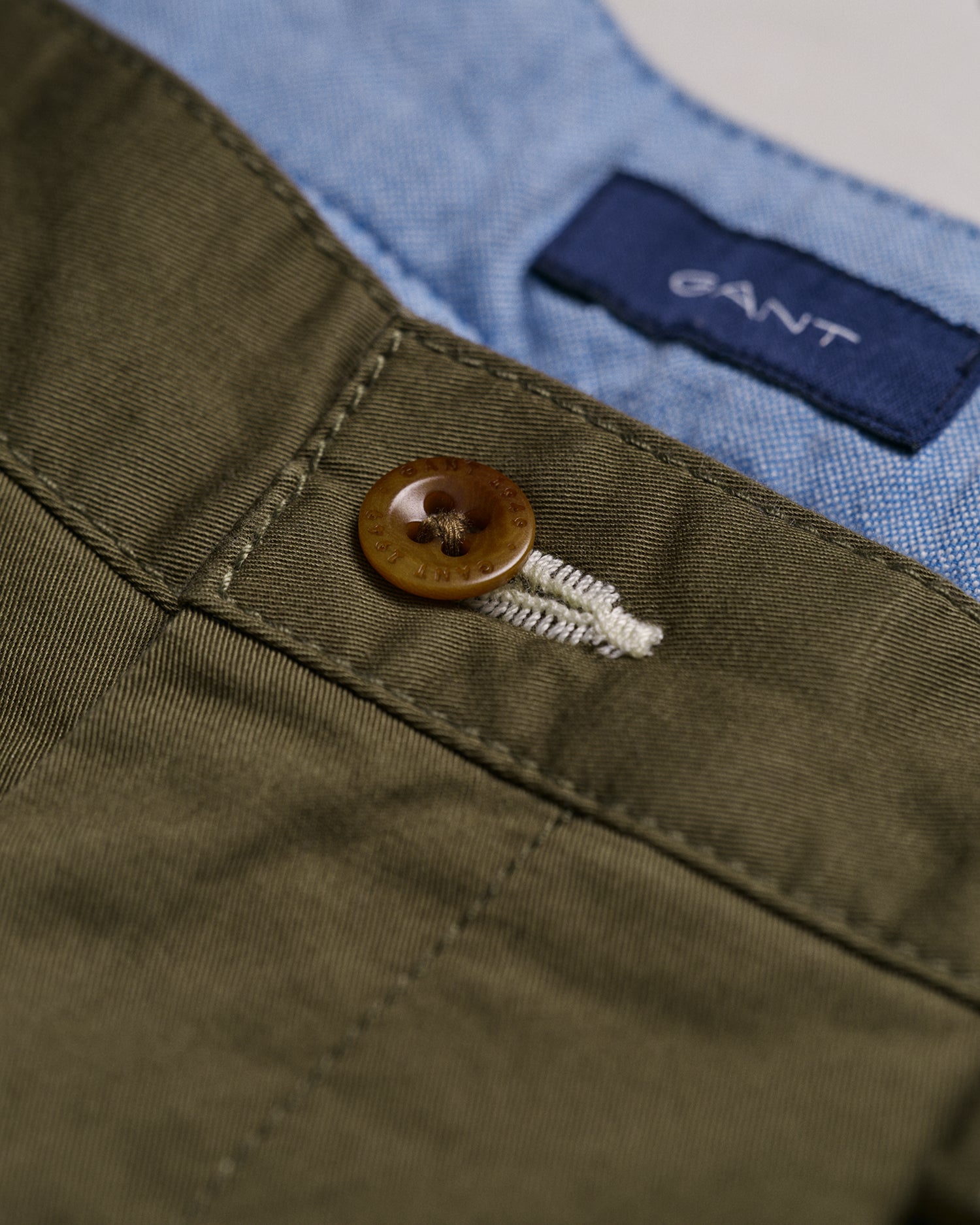 Gant Boys Mid-Rise Organic Cotton Chino Shorts