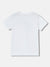 Gant Boys White Printed Round Neck Short Sleeves T-Shirt