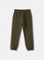 Gant Boys Green Solid Mid-Rise Relaxed Fit Joggers Style Track Pant