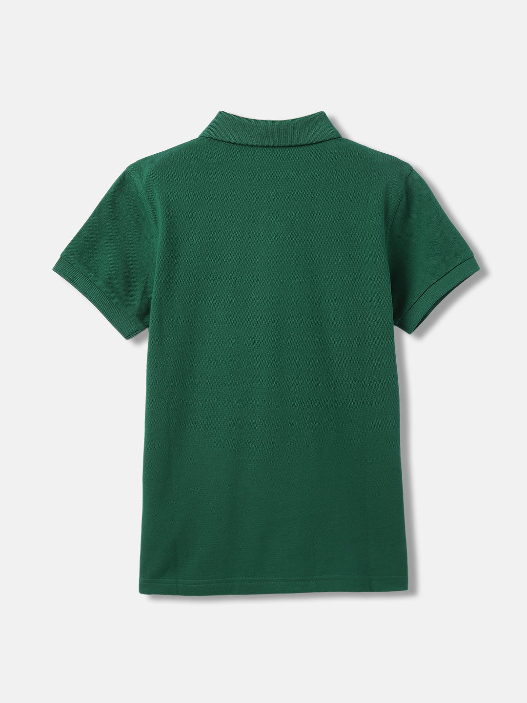 Gant Boys Green Solid Polo Collar Short Sleeves T-Shirt