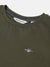 Gant Boys Green Solid Round Neck Short Sleeves T-Shirt