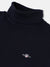 Gant Boys Navy Blue Solid Turtle Neck Full Sleeves Sweatshirt