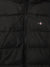 Gant Boys Black Solid Hooded Full Sleeves Puffer Jacket