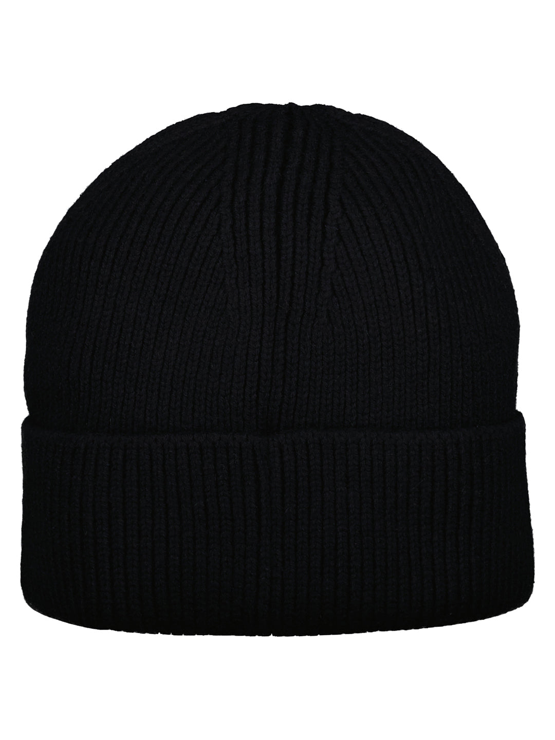 Gant Boys Black Solid Beanie Cap