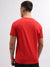 Gant Men Red Printed Round Neck Short Sleeves T-Shirt