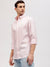 Gant Men Pink Solid Button-down Collar Full Sleeves Shirt