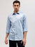 Gant Men Blue Solid Spread Collar Full Sleeves Shirt