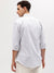 Gant Men White Striped Button-down Collar Full Sleeves Shirt