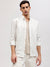 Gant Men Off White Striped Button-down Collar Full Sleeves Shirt