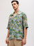 Gant Men Multicolour Tropical Print Resort Collar Short Sleeves Shirt