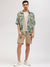 Gant Men Multicolour Tropical Print Resort Collar Short Sleeves Shirt