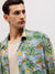 Gant Men Multicolour Tropical Print Resort Collar Short Sleeves Shirt