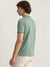 Gant Men Green Printed Polo Collar Short Sleeves T-shirt