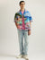 Gant Men Multicolor Printed Cuban Collar Short Sleeves Shirt