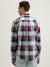 Gant Men Multicolor Checked Buttoned Down Collar Full Sleeves Shirt