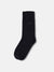 Gant Men Charcoal Striped Calf Length Socks (2 Pair of Socks)