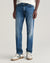 Gant Men Blue Washed Mid-Rise Slim Fit Jeans