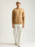 Gant Men Beige Solid Round Neck Full Sleeves Pullover Style Sweatshirt