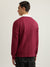 Gant Men Maroon Solid Collared Full Sleeves Polo T-Shirt