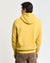 Gant Men Yellow Printed Hooded Full Sleeves Pullover Style Sweatshirt