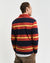 Gant Men Red Striped Polo Neck Full Sleeves T-Shirt