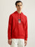 Gant Men Red Printed Round Neck Full Sleeves Pullover Sweatshirt