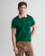 Gant Men Green Solid Polo Collar Short Sleeves T-Shirt