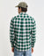 Gant Men Green Checked Button Down Collar Full Sleeves Shirt