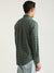 Gant Men Green Checked Button-down Collar Full Sleeves Shirt