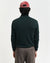 Gant Men Green Solid Spread Collar Full Sleeves Pullover Style Sweater