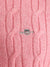 Gant Men Pink Solid Round Neck Full Sleeves Pullover Style Sweater