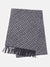 Gant Men Blue Printed Fringed Scarf