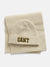 Gant Men Cream Solid Scarf with Beanie Cap