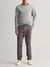 Gant Men Grey Comfort Slim Fit Trousers