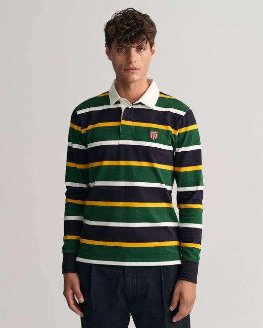 Gant Multi Striped Regular Fit Polo T-Shirt