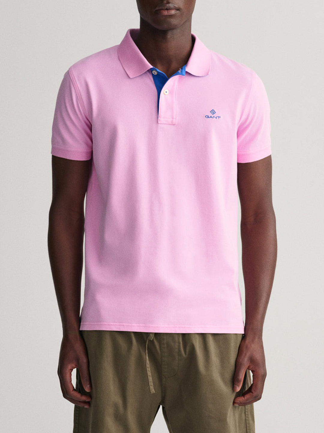 Gant Pink Slim Fit Rugger Pique Polo T-Shirt