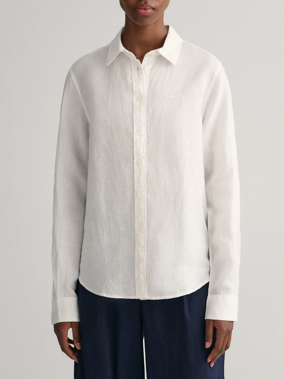 Gant White Preppy Regular Fit Shirt