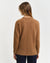 Gant Women Brown Solid Round Neck Full Sleeves Sweater